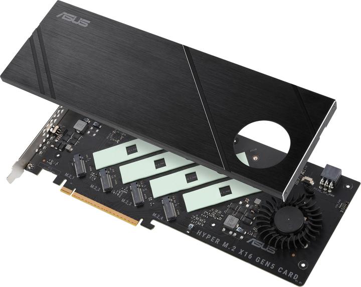 Actual product image ASUS HYPER M.2 X16 GEN 5 CARD