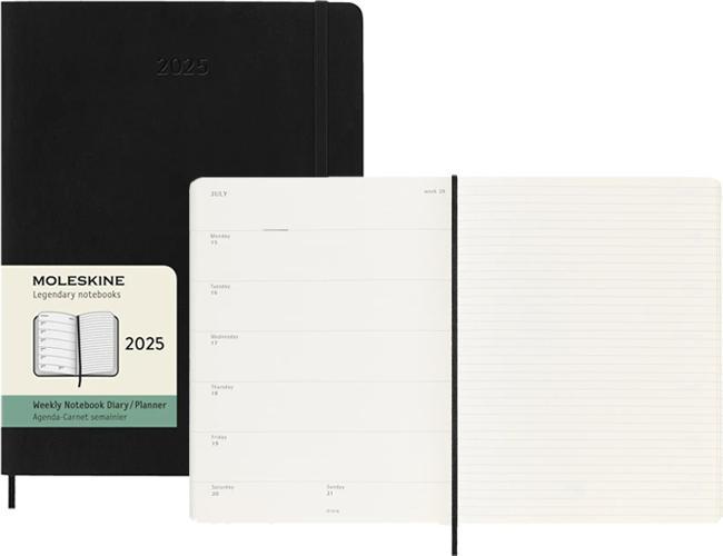 Produktbild Moleskine Notizkalender (19 x 25 cm, Englisch)