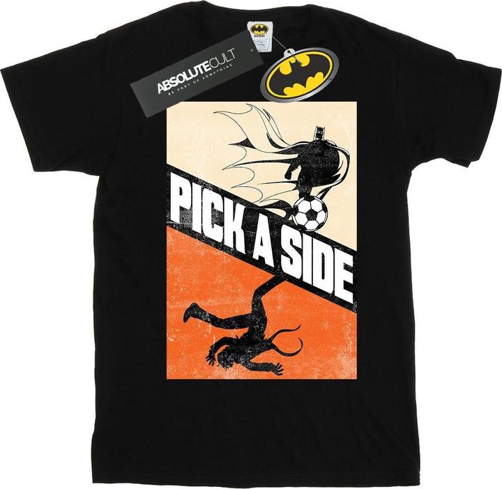 Image du produit - T-shirt BATMAN FOOTBALL PICK A SIDE - Fille (152, 158)