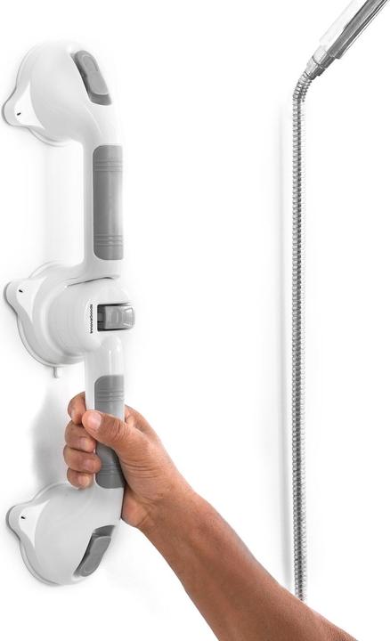 Produktbild InnovaGoods Winkelverstellbarer Doppel-Haltegriff für das Bad Grabbath