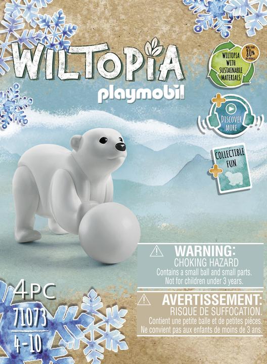 Immagine prodotto Playmobil 71073 Wiltopia - Giovane orso polare (71073, Playmobil Wiltopia)