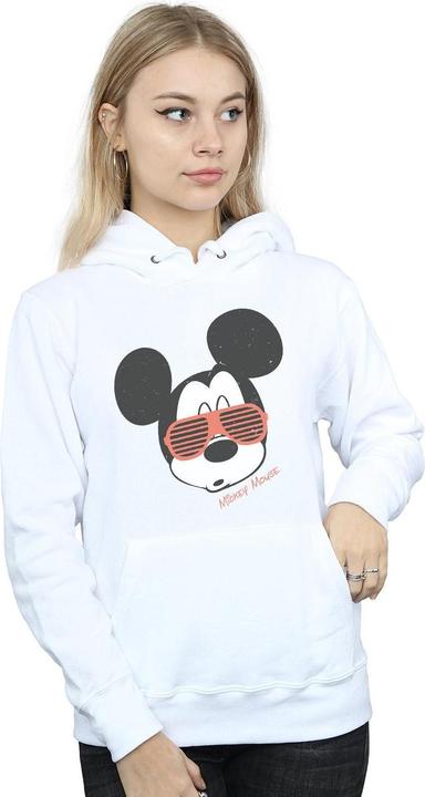 Actual product image Disney Womens/Ladies Mickey Mouse Sunglasses Hoodie (XL)