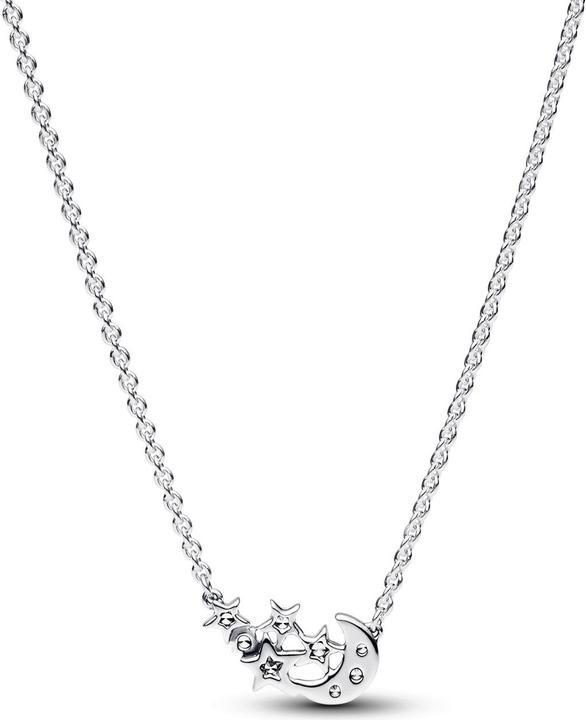 Immagine prodotto Pandora Collana con luna e stelle scintillanti (Argento 925, 38 - 45 cm)