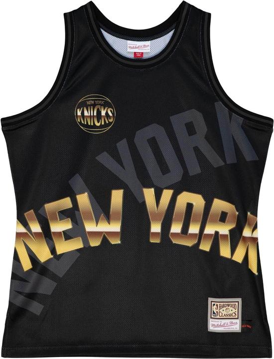 Mitchell & Ness M&N Big Face 4.0 Fashion Tank Top Jersey New York Knicks - M (M)
