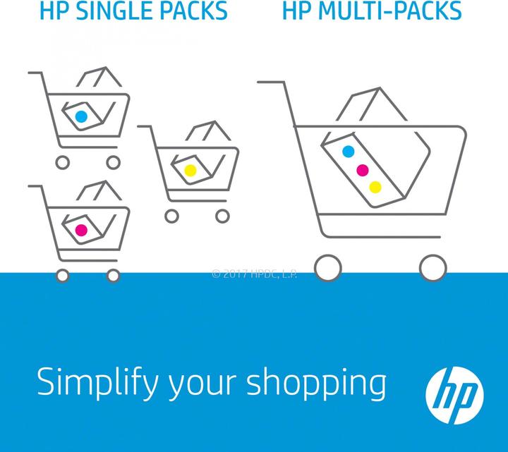 Image du produit HP Encre grand format N° d'origine CH644A (Y)
