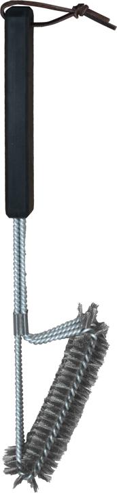 Actual product image Cozze Brosse à barbecue en acier avec manche en plastique (40 cm)