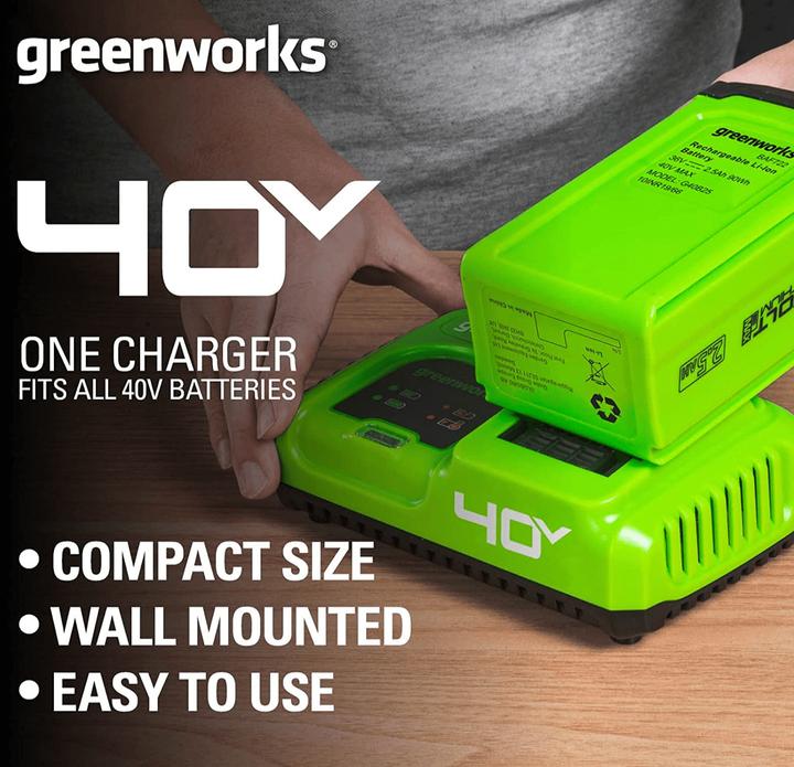 Produktbild Greenworks 40V Ladegerät 5A G40UC5 - 2945107 (5 A)
