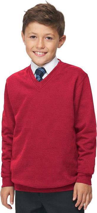 Produktbild Awdis Academy Junior Schul Sweatshirt mit VAusschnitt (2 StückPackung) (104)