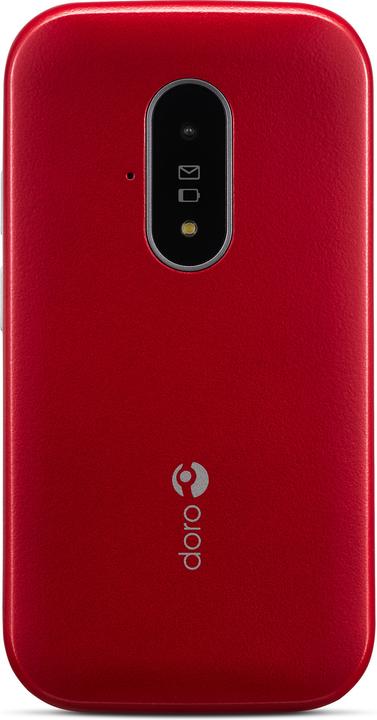 Image du produit Doro 6821 - Téléphone 4G - emplacement microSD - 320 x 240 pixels - appareil photo arrière 2 MP - rouge (2.80", 2 Mpx, 4G)