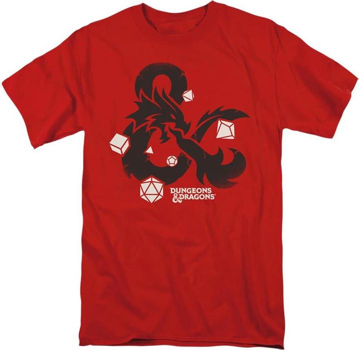 Immagine prodotto Dungeons & Dragons Ampersand Maglietta Dadi Uomo (3XL)