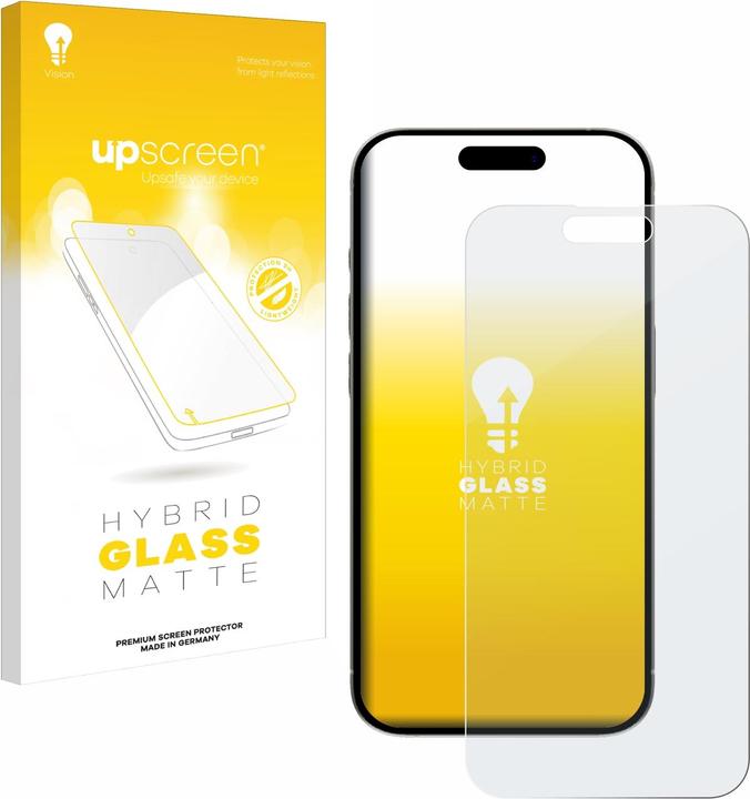 Image du produit upscreen Reflection Shield Verre Mat (1 pièce(s), Apple iPhone 15)