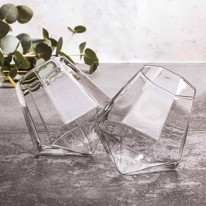 Produktbild Mad Monkey - Diamant Gläser (2er Set) (2 x, Whiskygläser)