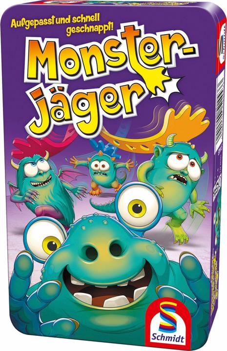 Actual product image Schmidt Spiele Monster hunter metal can (German)