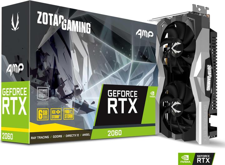 Produktbild Zotac Gaming GeForce RTX 2060 AMP Edition (6 GB)