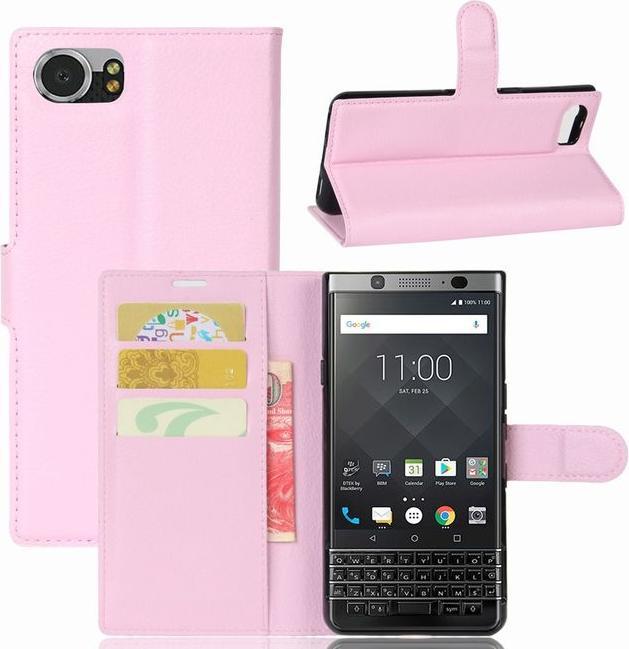 Actual product image Litchi leather book cover (KEYone)