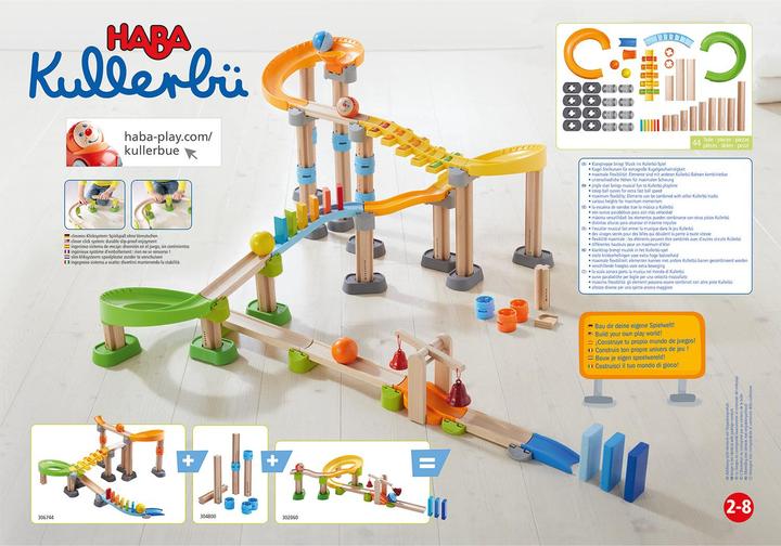 Produktbild Haba Kullerbü Knikkerbaan - Melodieuze domino