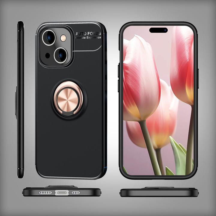 Image du produit Nalia Matte Ring Silicone Cover (Apple iPhone 15 Plus)