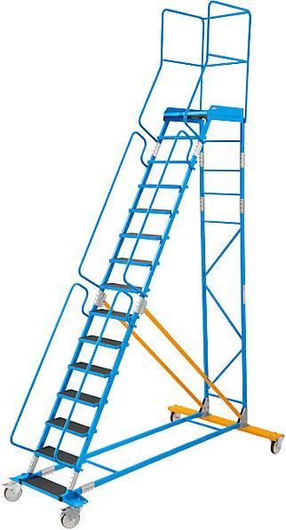 Image du produit eurokraft pro Échelle à plate-forme mobile PREMIUM (Échelle à plate-forme, 279 cm)
