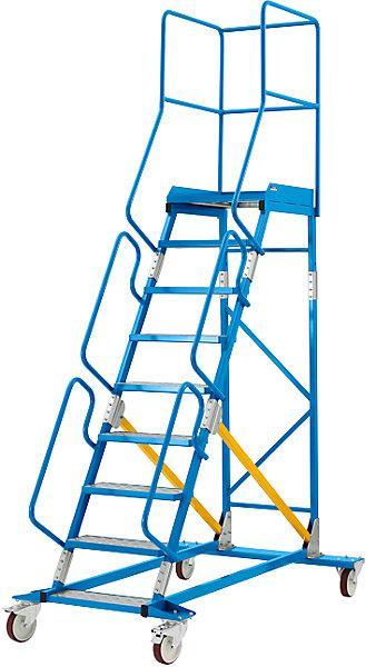 Actual product image eurokraft pro Mobile platform ladder PREMIUM (Platform ladder, 190.50 cm)