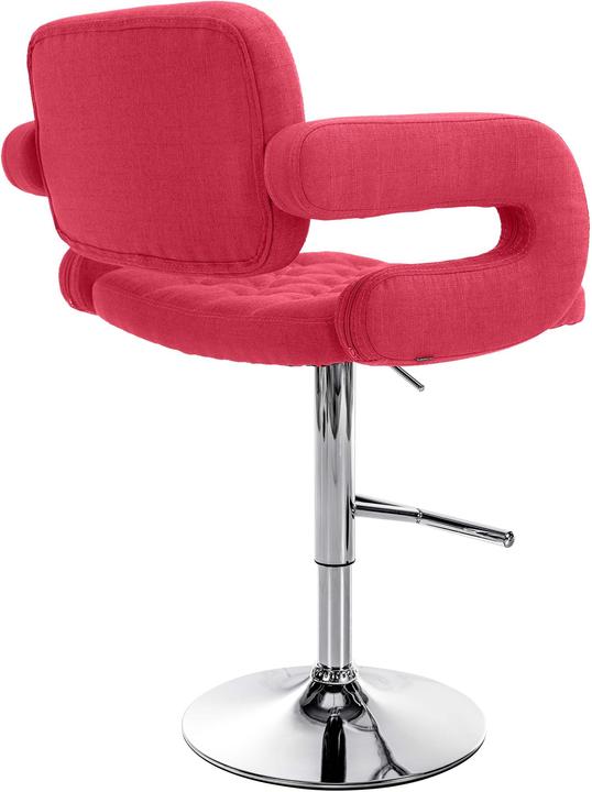Immagine prodotto CLP Sgabello da bar Dublin FABRIC, rosso
