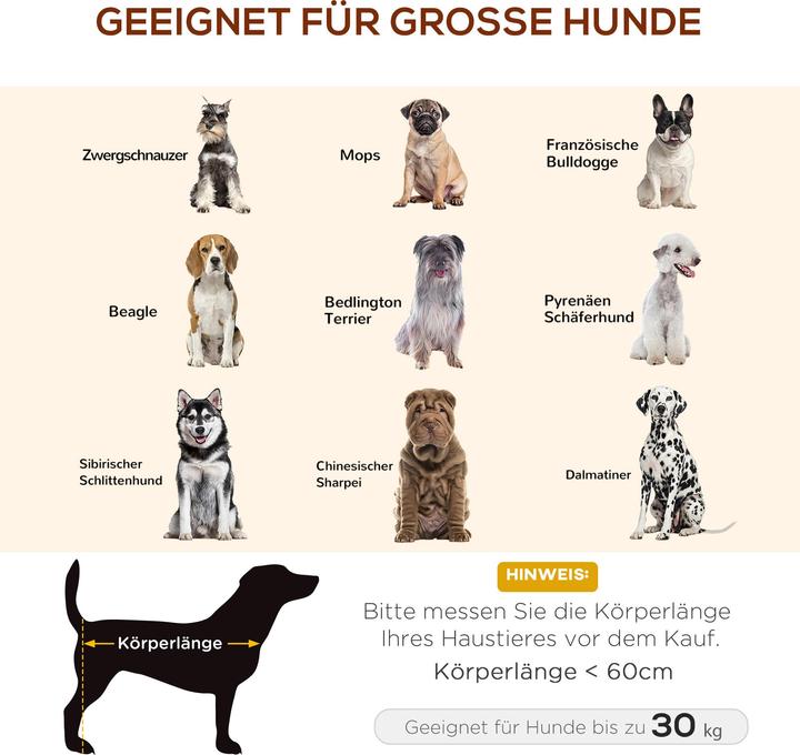 Image du produit PawHut Lit pour chien avec housse de rechange (Chien)