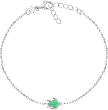 Immagine prodotto Brilio Argento - Bellissimo bracciale in argento con tartaruga BRC121WG