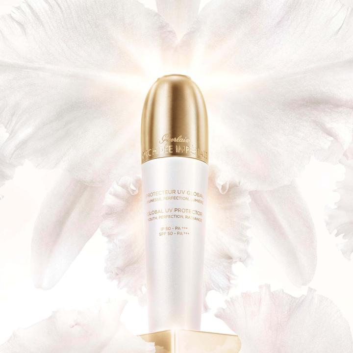 Actual product image Guerlain Orchidée Impériale UV Global Brightening SPF 50-PA 30ml (Suntan cream, SPF 50, 30 ml)