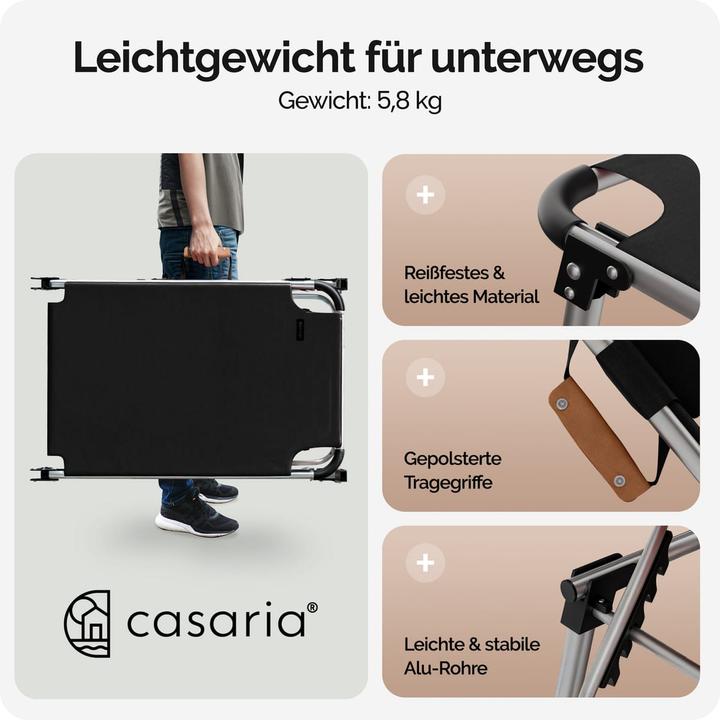 Produktbild Casaria Sonnenliege (210 cm)