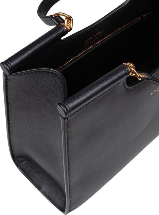 Produktbild Dolce & Gabbana small sicily shopping bag in black leather