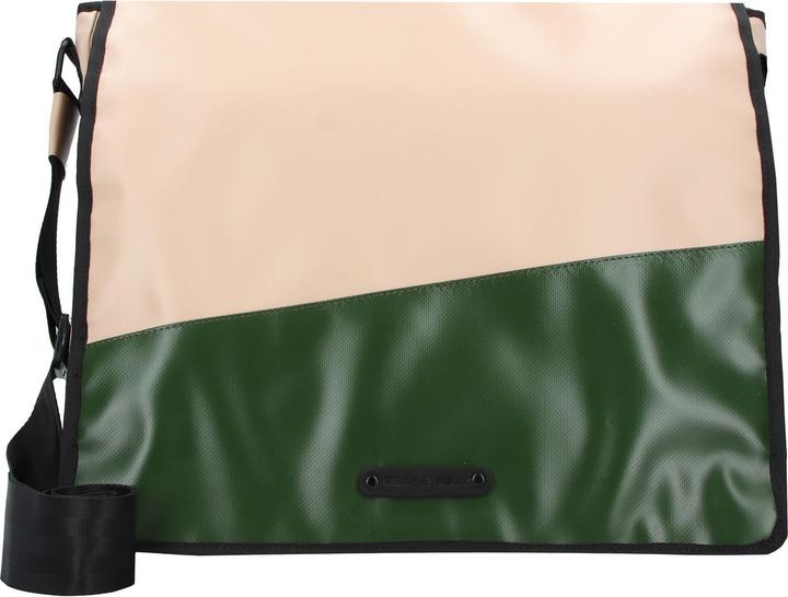Greenburry Upcycled Tarpaulin Messenger 40 cm Laptopfach
