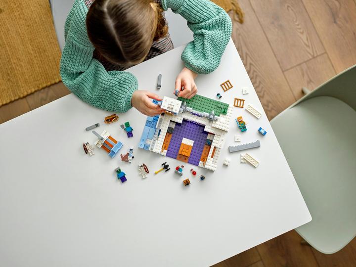 Actual product image LEGO The ice palace (21186, LEGO Minecraft)