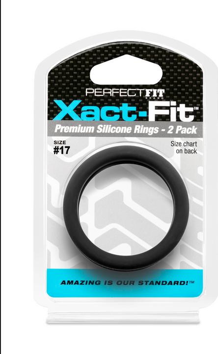Produktbild PerfectFitBrand #17 Xact-Fit Cockring 2-Pack (4.30 cm)