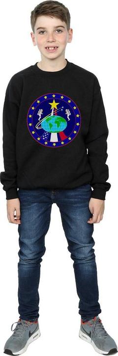 Actual product image Nasa Boys Classic Globe Astronauts Sweatshirt (128)