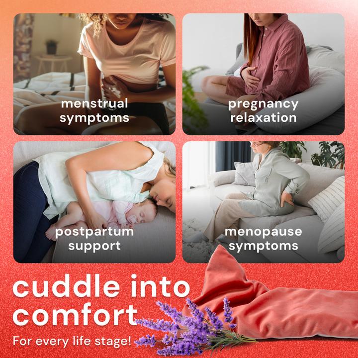 Image du produit Bodyotics Comfycuddle – Heiz- und Kühlkissen – Leinsamen – Lavendel