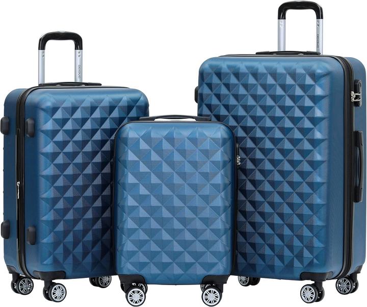 Beibye Kofferset (115 l, Handgepäck (bis 50l), M (50 - 90l), L (90 - 115l), XL (ab 115l))