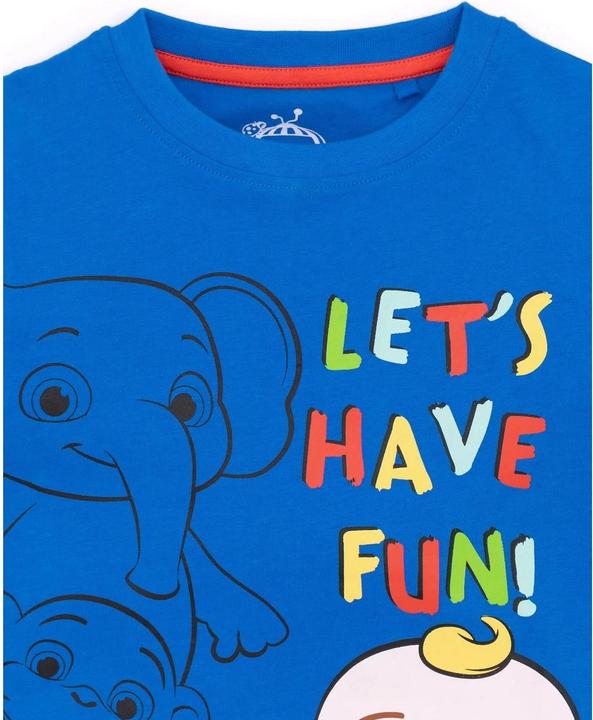 Immagine prodotto Cocomelon Let’s Have Fun Maglietta Baby JJ Maniche Corte Neonato (110)