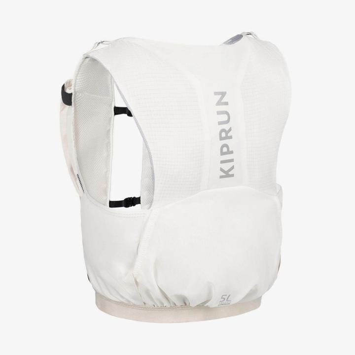 Kiprun Laufweste 5 l Damen/Herren Wettkampf Trailrunning - weiss (5 l)