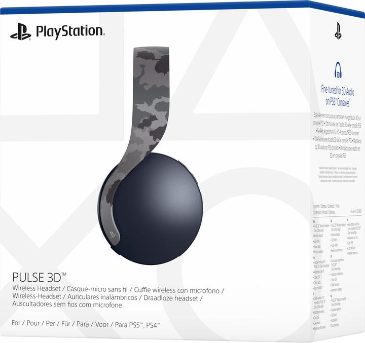 Actual product image Sony PULSE-3D-Wireless-Headset - Camouflage (Wireless)