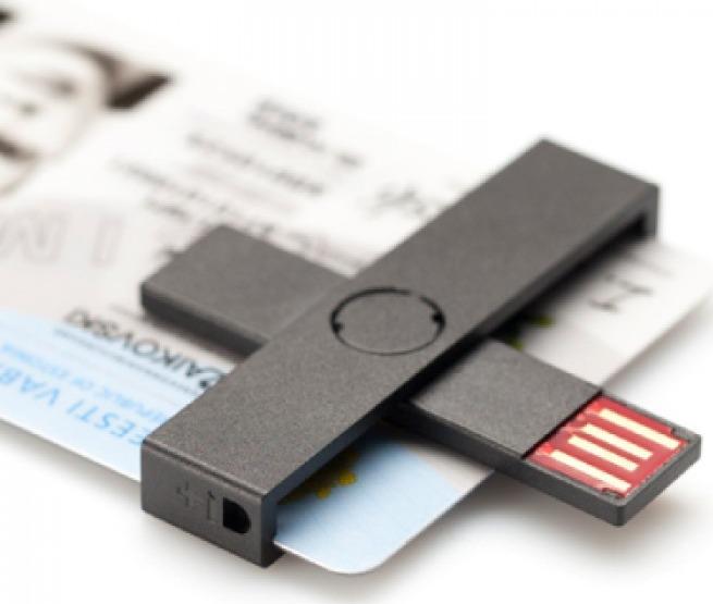 Produktbild Pluss ID smart card reader black (USB 2.0)