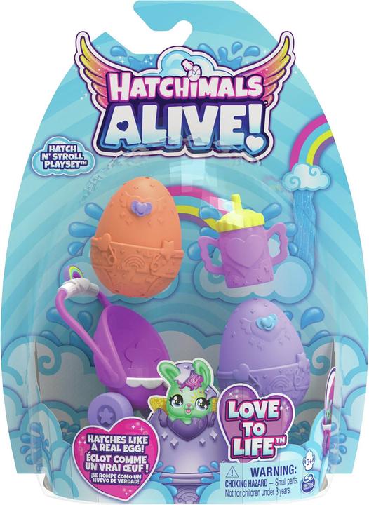 Produktbild Hatchimals EGG COL FeatrNurturPckStrollerVer2 GML