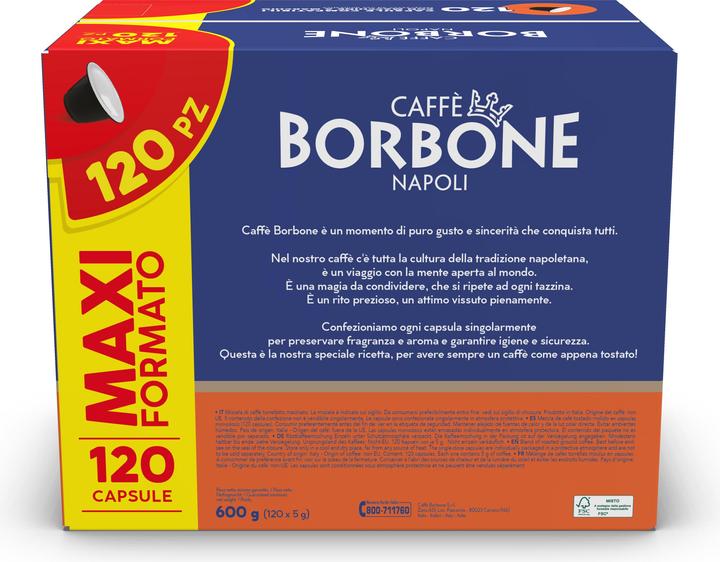 Image du produit Caffè Borbone REBBLUNOBILE120P (120 x Port.)