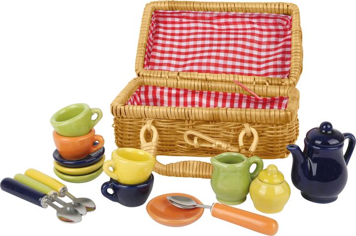 Actual product image small foot Picnic basket nostalgia