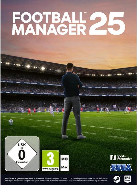 Actual product image Sega Football Manager 2025 (Windows, DE)