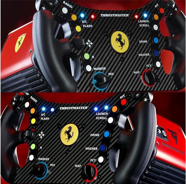 Actual product image Thrustmaster AddOn Thrustm. Ferrari F488 GT3 Steering Wheel KON/PC (PS4, PS5, Xbox One S, PC, Xbox Series X)