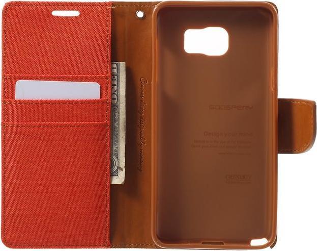 Actual product image Goospery Canvas Diary Series (Samsung Galaxy Note 5)