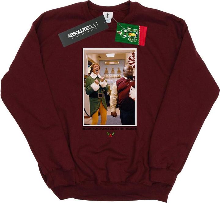 Immagine prodotto Elf OMG Santa Photo Felpa Uomo (XL)