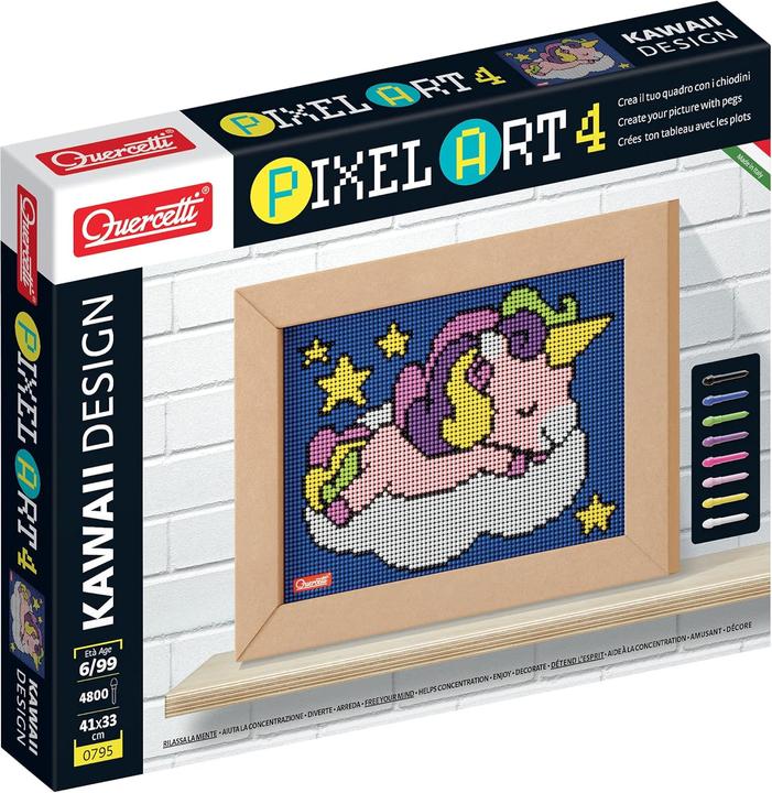 Image du produit Quercetti Pixel Art Licorne Kawaii