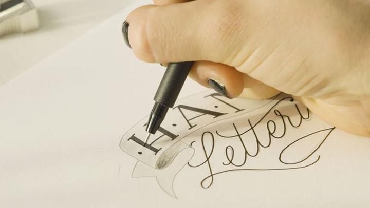 Produktbild Faber-Castell Pitt Artist Pen Handlettering (Grau, Schwarz, 9 x)