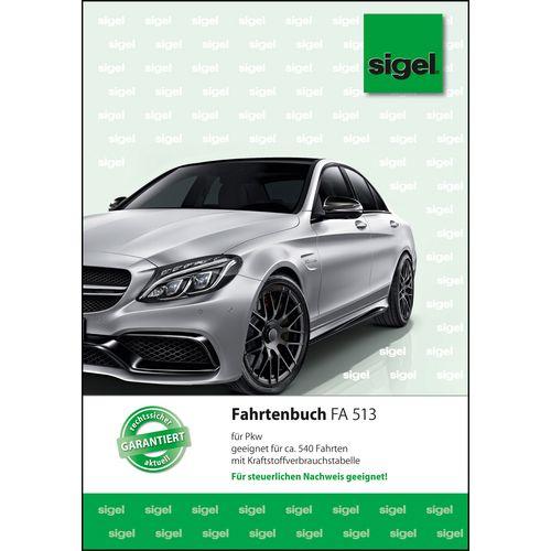 Image du produit Sigel Carnet de route (A5, À rayures, Couverture rigide)