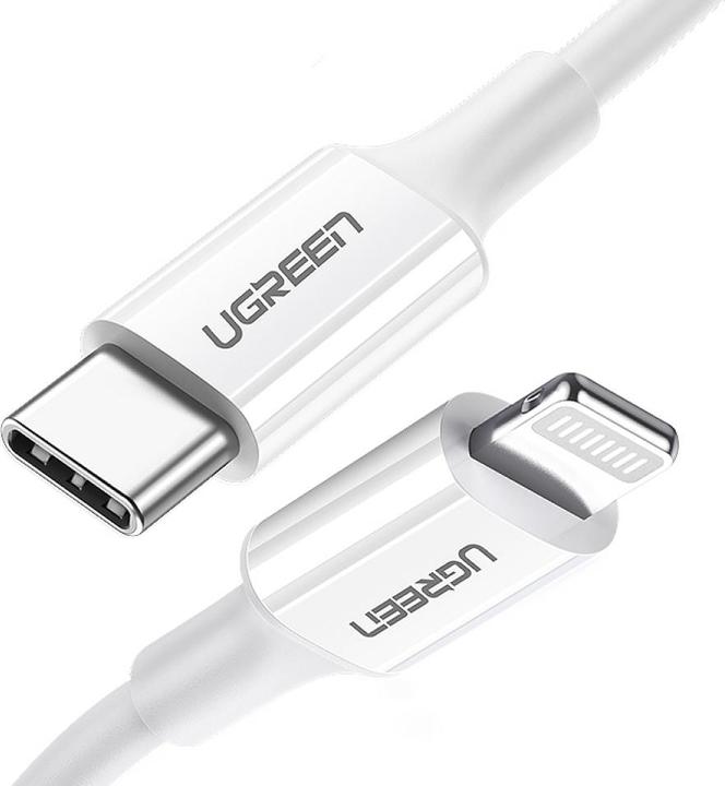 Produktbild Ugreen Lightning zu USB-C 2.0 Kabel (2 m, USB 2.0)